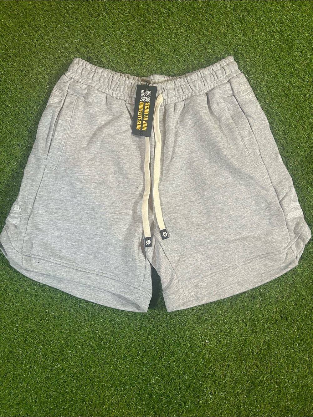 grey godspeed shorts